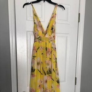 Maxi Floral Dress (luau)